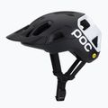 Cască de ciclism POC Cularis uranium black matt/hydrogen white w. logo 3