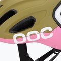 Cască de ciclism POC Amidal olivine green matt/thulite pink matt 7