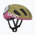 Cască de ciclism POC Amidal olivine green matt/thulite pink matt
