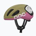 Cască de ciclism POC Amidal olivine green matt/thulite pink matt 2