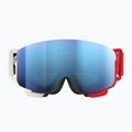 Ochelari de schi POC Nexal Mid rouge/blanc/partly sunny blue 3
