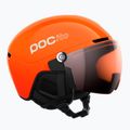 Cască de schi pentru copii POC POCito Obex Visor S2 Jr fluorescent orange