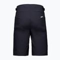 Pantaloni scurți de ciclism pentru bărbați POC Motion Air uraniu negru 2