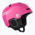 Cască de schi pentru copii POC POCito Fornix MIPS fluorescent pink