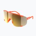 Ochelari de soare  POC Devour fl.orange translucent/clarity road/partly sunny gold