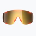 Ochelari de soare  POC Devour fl.orange translucent/clarity road/partly sunny gold 2