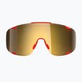 Ochelari de soare  POC Devour prismane red/clarity road/partly sunny gold 2