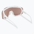 Ochelari de soare POC Devour hydrogen white/clarity trail /partly sunny silver 3