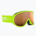 Ochelari de schi pentru copii POC POCito Retina Jr S2 fluorescent yellow/green/partly sunny light orange