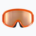 Ochelari de schi pentru copii POC POCito Opsin fluorescent orange/partly sunny light orange 2