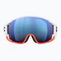 Ochelari de schi POC Zonula Race hydrogen white/zink orange/partly blue 2