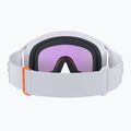 Ochelari de schi POC Zonula Race hydrogen white/zink orange/partly blue 4