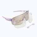 Ochelari de protecție pentru bicicletă POC Elicit purple quartz translucent/clarity road silver
