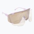 Ochelari de protecție pentru bicicletă POC Devour purple quartz translucent/clarity road silver