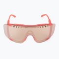 Ochelari de protecție pentru bicicletă POC Devour ammolite coral translucent/clarity trail silver 4