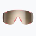 Ochelari de protecție pentru bicicletă POC Devour ammolite coral translucent/clarity trail silver 7