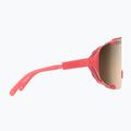 Ochelari de protecție pentru bicicletă POC Devour ammolite coral translucent/clarity trail silver 9