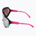 Ochelari de protecție pentru bicicletă POC Devour fluo pink/uranium black translucent/clarity road gold 5