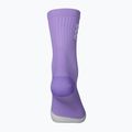 Șosete de ciclism POC Flair Mid purple amethyst/hydrogen white 2