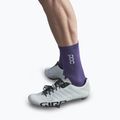 Șosete de ciclism POC Flair Mid purple amethyst/hydrogen white 3