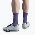 Șosete de ciclism POC Flair Mid purple amethyst/hydrogen white 4