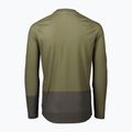 Longsleeve de ciclism pentru bărbați POC MTB Pure epidote green/sylvanite grey 6