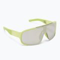 Ochelari de protecție pentru bicicletă POC Aspire lemon calcite translucent/clarity define silver