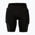 Pantaloni scurți de ciclism pentru bărbați cu protecții POC Oseus VPD uraniu negru