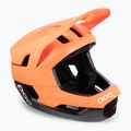 Cască de bicicletă POC Otocon Race MIPS fluorescent orange avip/uranium black matt