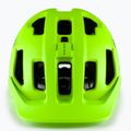 Cască de bicicletă POC Axion fluorescent yellow/green matt 2