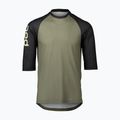 Tricoul de ciclism pentru bărbați POC MTB Pure 3/4 epidote green/uranium black