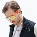 Ochelari de protecție pentru bicicletă POC Elicit fluorescent orange translucent/clarity road gold 5