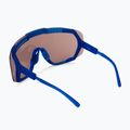 Ochelari de protecție pentru bicicletă POC Devour opal blue translucent/clarity trail silver 3