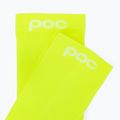 POC Fluo Sock Mid șosete de ciclism galben fluorescent/verde 3