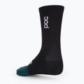 Șosete de ciclism POC Flair Mid uranium black/dioptase blue 2