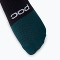 Șosete de ciclism POC Flair Mid uranium black/dioptase blue 3