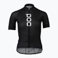 Tricoul de ciclism pentru femei POC Essential Road Logo uranium black