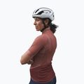 Tricoul de ciclism pentru femei POC Essential Road Logo himalayan salt/garnet red 3