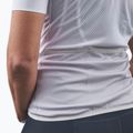 Tricoul de ciclism pentru femei POC Essential Road Logo hydrogen white/granite grey 4