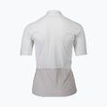 Tricoul de ciclism pentru femei POC Essential Road Logo hydrogen white/granite grey 6