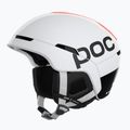 Cască de schi POC Obex BC MIPS hydrogen white/fluorescent orange avip 12