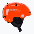 Căști de schi pentru copii POC POCito Fornix MIPS fluorescent orange 4