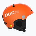 Căști de schi pentru copii POC POCito Fornix MIPS fluorescent orange 11