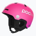 Căști de schi pentru copii POC POCito Fornix MIPS fluorescent pink 9