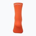 Șosete de ciclism POC Fluo Mid fluorescent orange 5