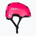 Cască de bicicletă pentru copii POC Pocito Crane MIPS roz fluorescent 4