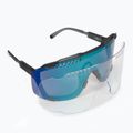 Ochelari de protecție pentru bicicletă POC Devour uranium black/grey/deep green mirror 6