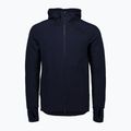 Tricou de trekking pentru bărbați POC Merino Zip Hood turmaline navy