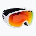 Ochelari de schi POC Fovea Mid Clarity hydrogen white/spektris orange