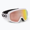 Ochelari de schi POC Opsin Clarity hydrogen white/spektris orange